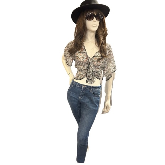 Mudd Women’s Boho Blouse - Picture 1 of 5